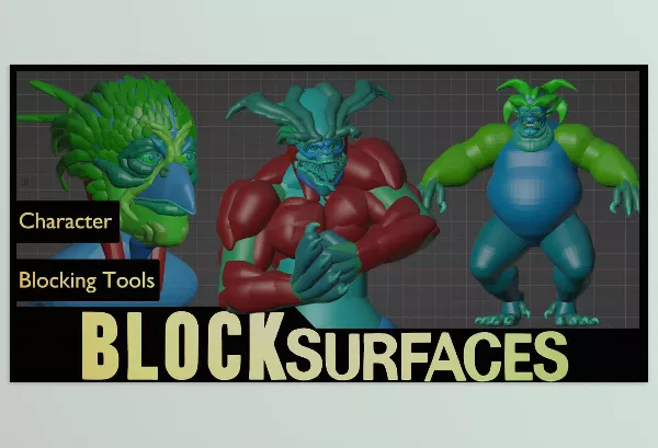 Blender Addon – Blocksurfaces by AitToolsB – Download