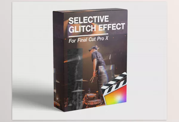 FCP Template – Selective Glitch Effect Final Cut Pro by FCPX Full Access – Download