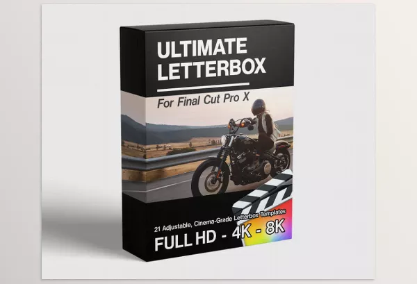 FCP Template – Ultimate Letterbox Pack Final Cut Pro by FCPX Full Access – Download