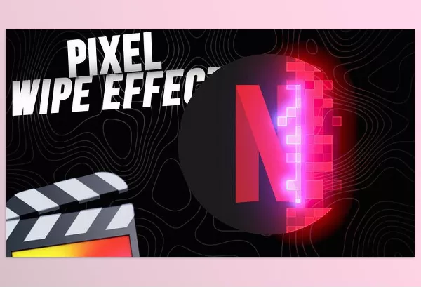 FCP Template – Pixel Scan Effect Final Cut Pro by FinalcutPlugs – Download
