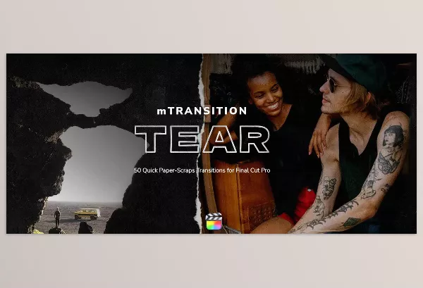 FCP Template – mTransition Tear by MotionVFX – Download