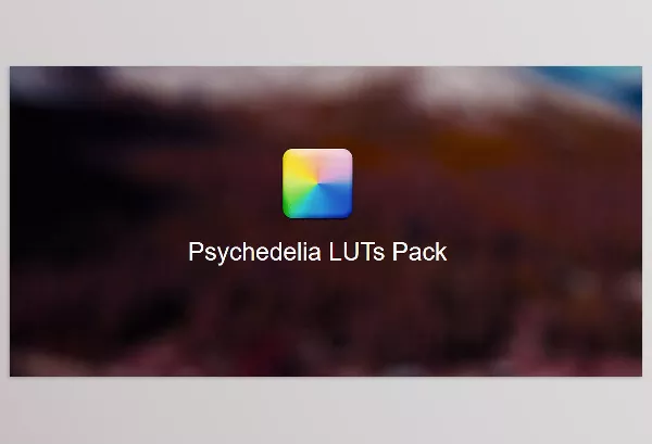 LUT Pack – Psychedelia LUTs Pack by IWLTBAP – Download