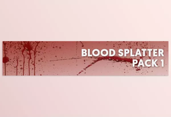 Asset – Blood Splatter Pack 1 by FX Elements – Download