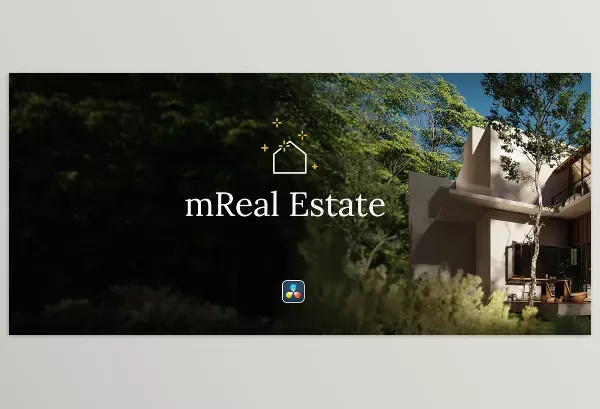Resolve Tool – mReal Estate DaVinci Resolve by MotionVFX – Download
