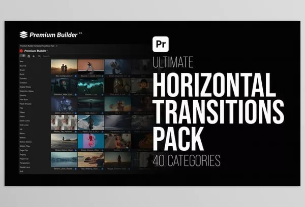 Asset – Horizontal Transitions Pack for Premiere Pro by Premiumilk – Download 57096096