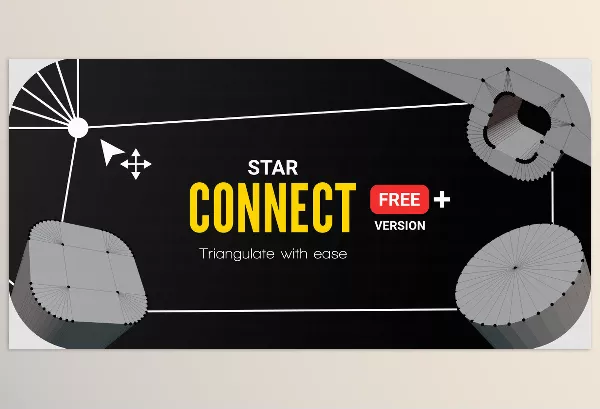 Blender Addon – Star Connect Smart Mesh Triangulation by Ruben Messerschmidt – Download