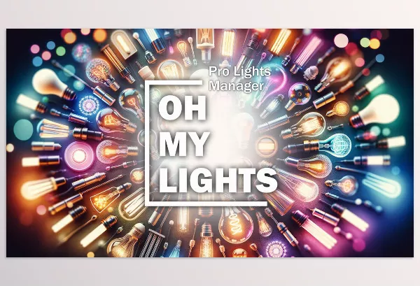 Blender Addon – Oh My Lights Pro Light Manager For Blender by DrDanon – Download