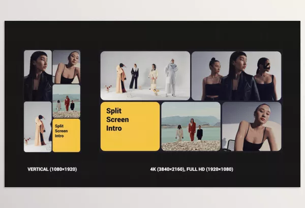 Asset – Split Screen Opener by Powerbag – Download 57164960