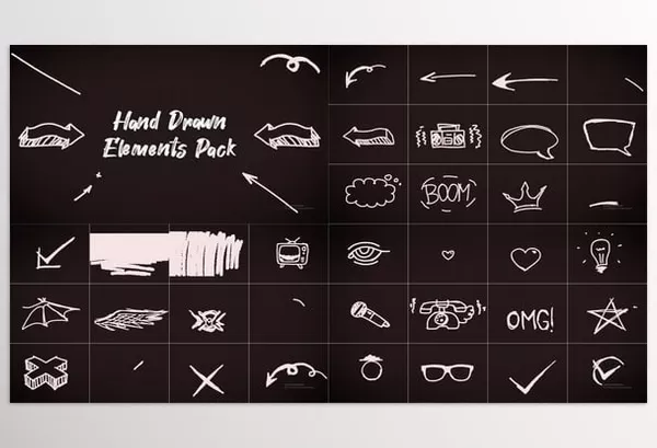 Plugin – Hand Drawn Elements Pack by ModiFlexx – Download 57189729