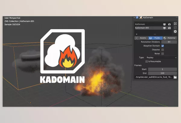 Blender Addon – Kadomain by Picto Filmo – Download