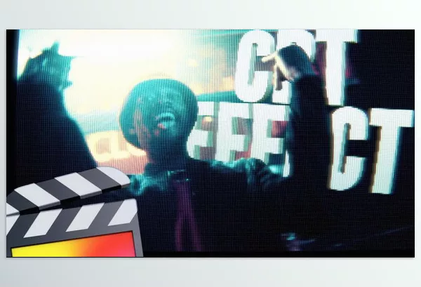 FCP Template – CRT TV Effect Final Cut Pro by Ryan Nangle – Download