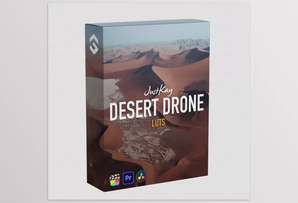 LUT Pack – Justkay Desert Drone LUTs by Film Space – Download