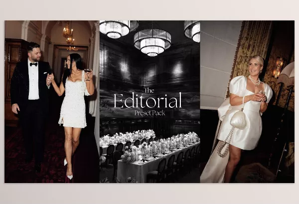 Lightroom Preset – The Editorial Preset Pack by Zach and Grace – Download