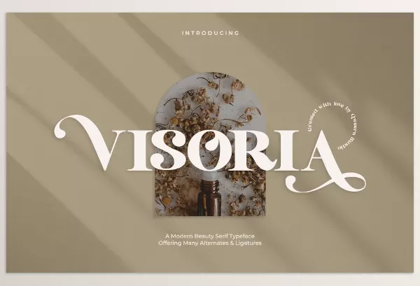 Font – Visoria Modern Serif Font by Qweera Studio – Download