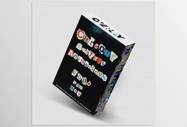 Asset – Cut-Out Letters Animations Pack by Overlay FX – Download
