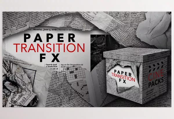 Asset – Paper Transition FX by CinePacks – Download