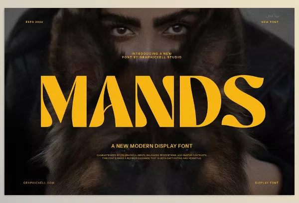 Font – Mands Unique Serif Font by Graphicxell – Download