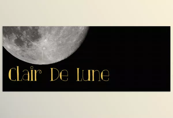 Font – Clair De Lune Font Family by Hanoded – Download