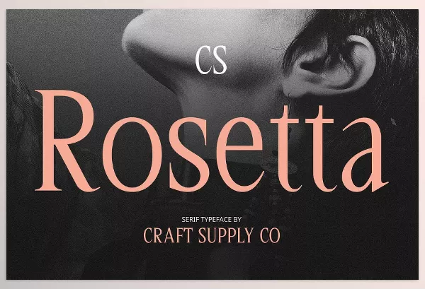 Font – CS Rosetta Classic Font by Craft Supply Co. – Download