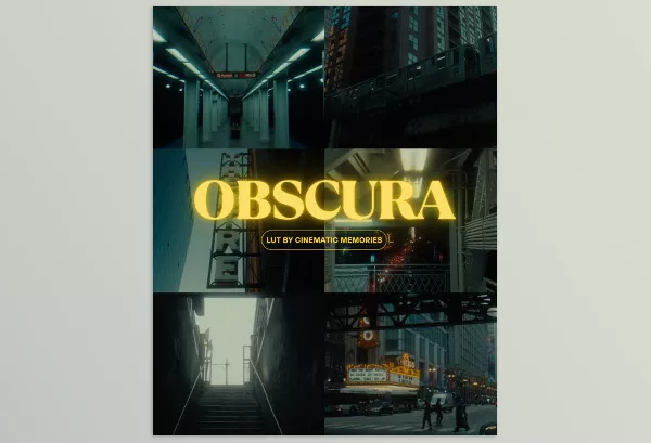LUT Pack – Obscura by Cinematic Memories – Download