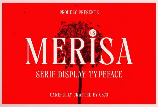 Font – CS Merisa Classic Font by Craft Supply Co. – Download