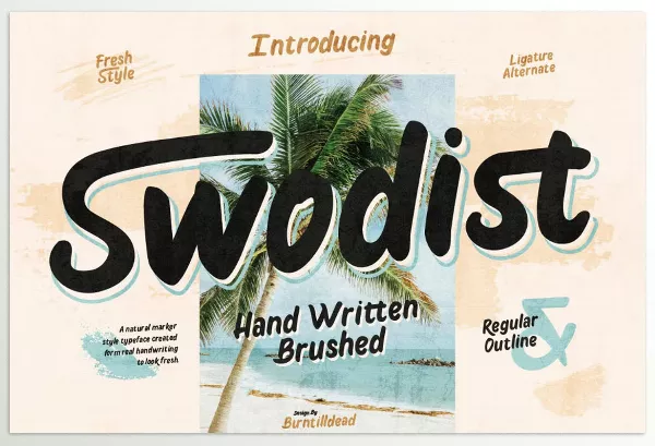 Font – Swodist Font by Burntilldead – Download