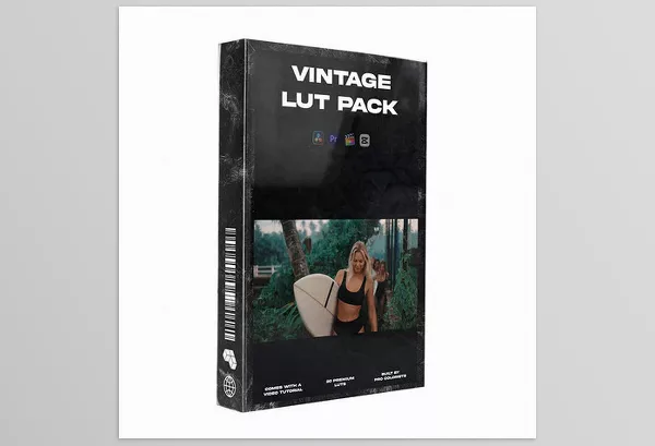 LUT Pack – Vintage LUT Pack by Vincent Color Film – Download