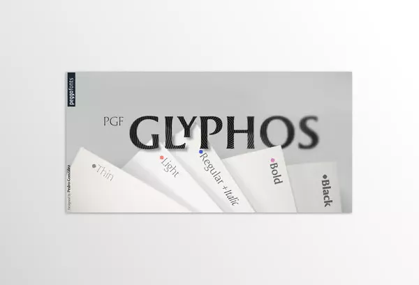 Font – PGF Glyphos Font Family by PeGGO Fonts – Download