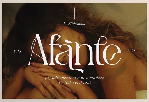Font – Afante Modern Stylish Serif Font by Slide Shoot – Download