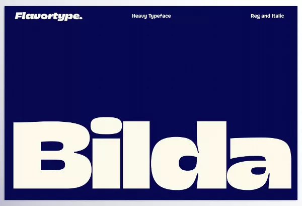 Font – Creative Market – Bilda by Flavortype – Download