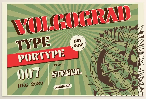 Font – Volgograd Type Font by portype – Download