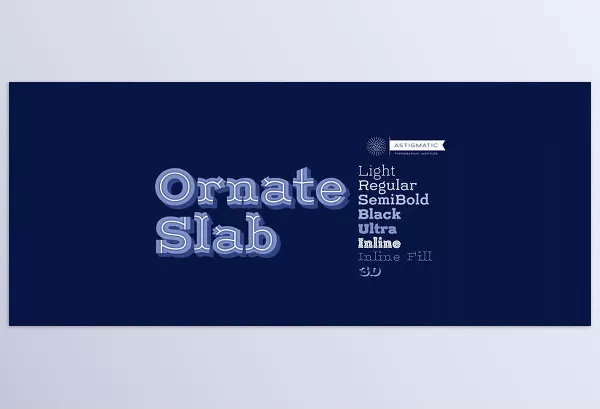 Font – Ornate Slab AOE Font Family by Astigmatic – Download