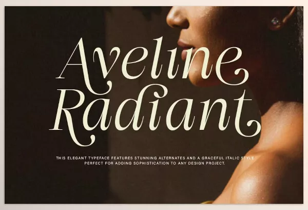 Font – Aveline Radiant Font by InkwellTypeCo – Download