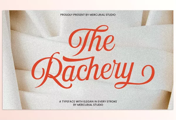 Font – Creative Market – The Rachery by MERCURIAL – Download