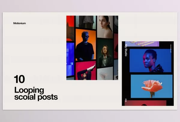Asset – Looping Cards For Social Media Posts by MotioniumPlus – Download 57806921