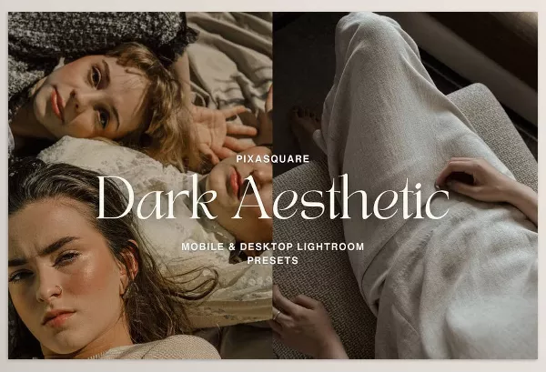 Lightroom Preset – Dark Aesthetic Lightroom Presets by PixaSquare – Download