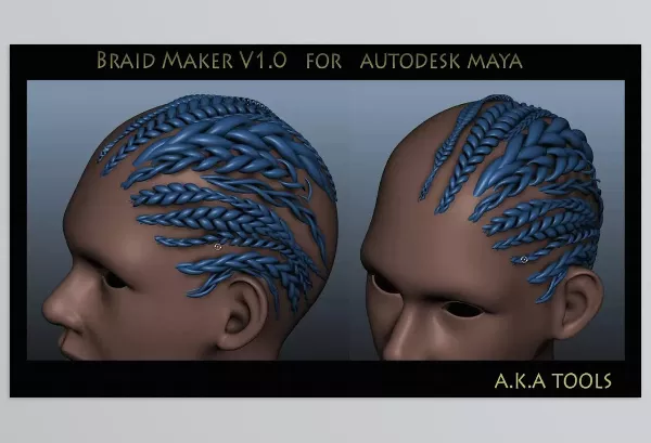 Asset – Braid Maker for Maya by UnPLUG Tools – Download