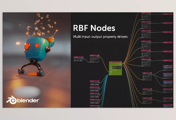 Blender Addon – RBF Nodes for Blender by brave rabbit – Download