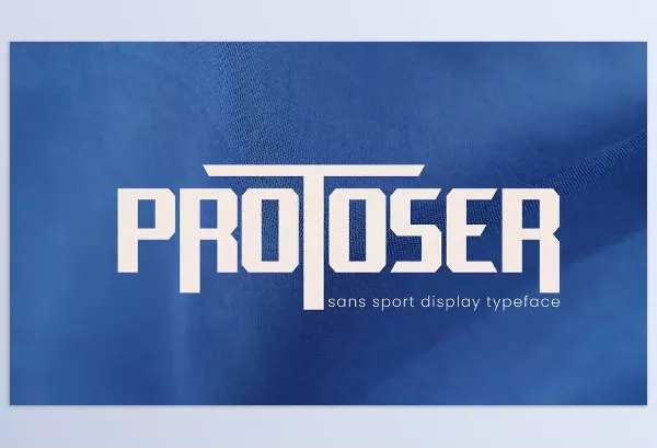 Font – Protoser Sports Font by Flawless And Co – Download