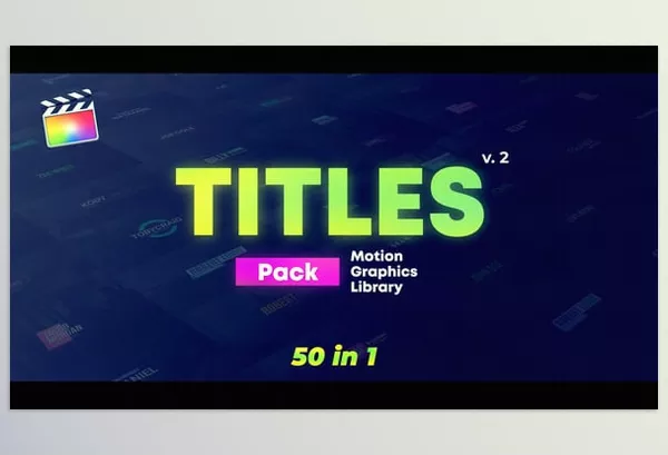 Asset – Titles Pack Final Cut Pro by arleksey – Download 57951289