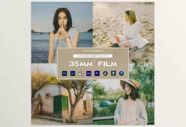 LUT Pack – 35MM Film Preset + Luts Collection by Presets.io – Download