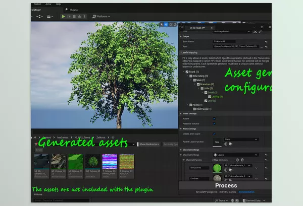 Asset – IGToolsPP Speedtree to Pivot Painter v2.0 UE5 Plugin by Artstation – Download
