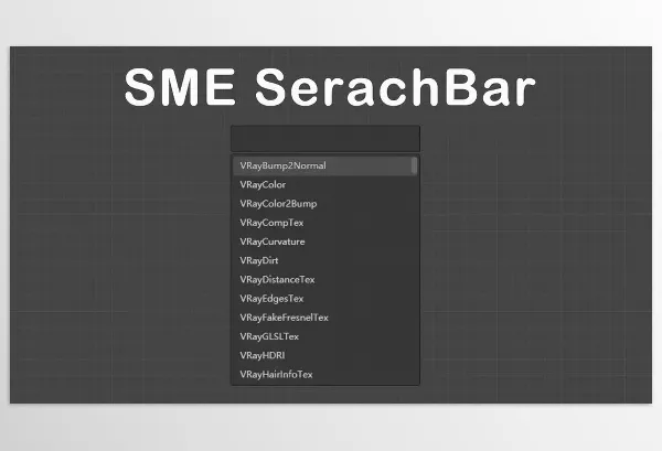 3Ds Max Asset – 3DMax SME SearchBar by TRViz – Download