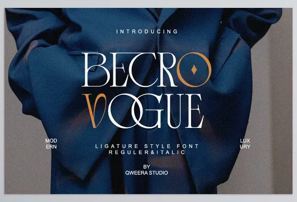 Font – Betro Vogue Modern Elegant Luxury by Qweera Studio – Download