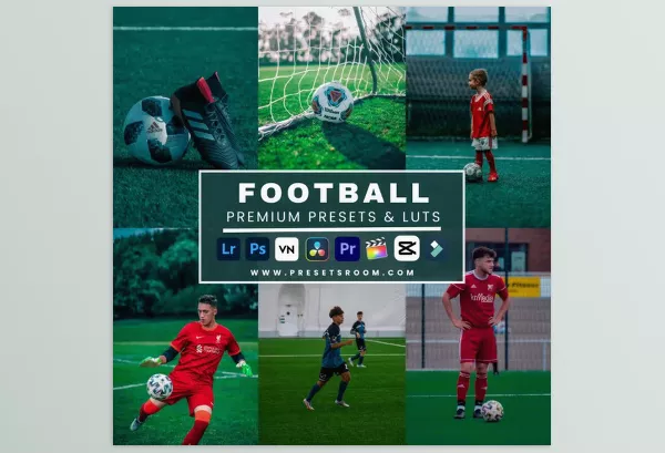 Lightroom Preset – FootBall Lightroom Presets and Luts Collection by Presetsroom – Download