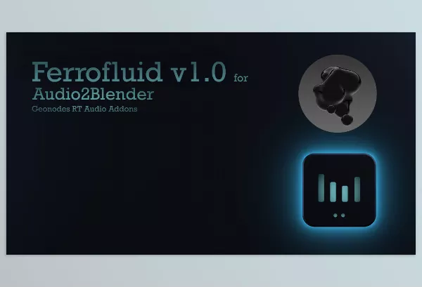 Blender Addon – Ferrofluid by Tommaso Malaisi – Download
