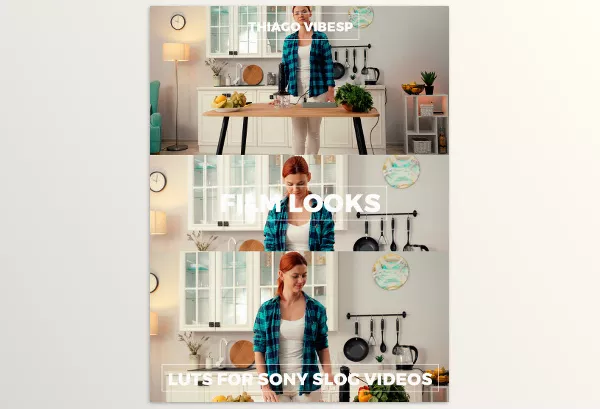 LUT Pack – Best Sony Slog 3 LUTs by Thiago Vibesp – Download
