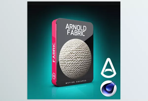Motion Template – Arnold Fabric Materials for Cinema 4D by Motion Squared – Download