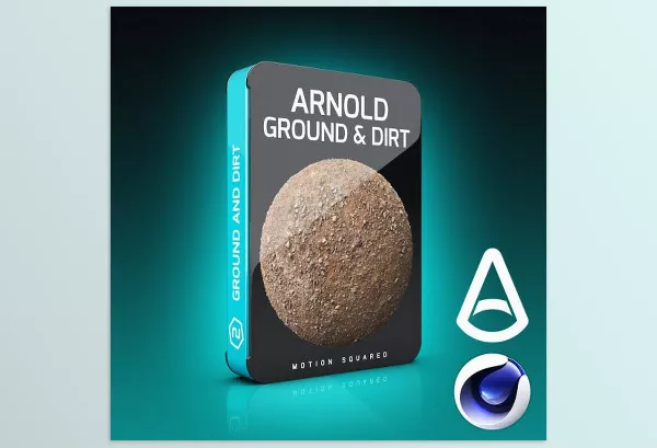 Motion Template – Arnold Ground And Dirt Materials for Cinema 4D by Motion Squared – Download