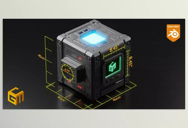 Blender Addon – Geomeasure by CheatCode – Download